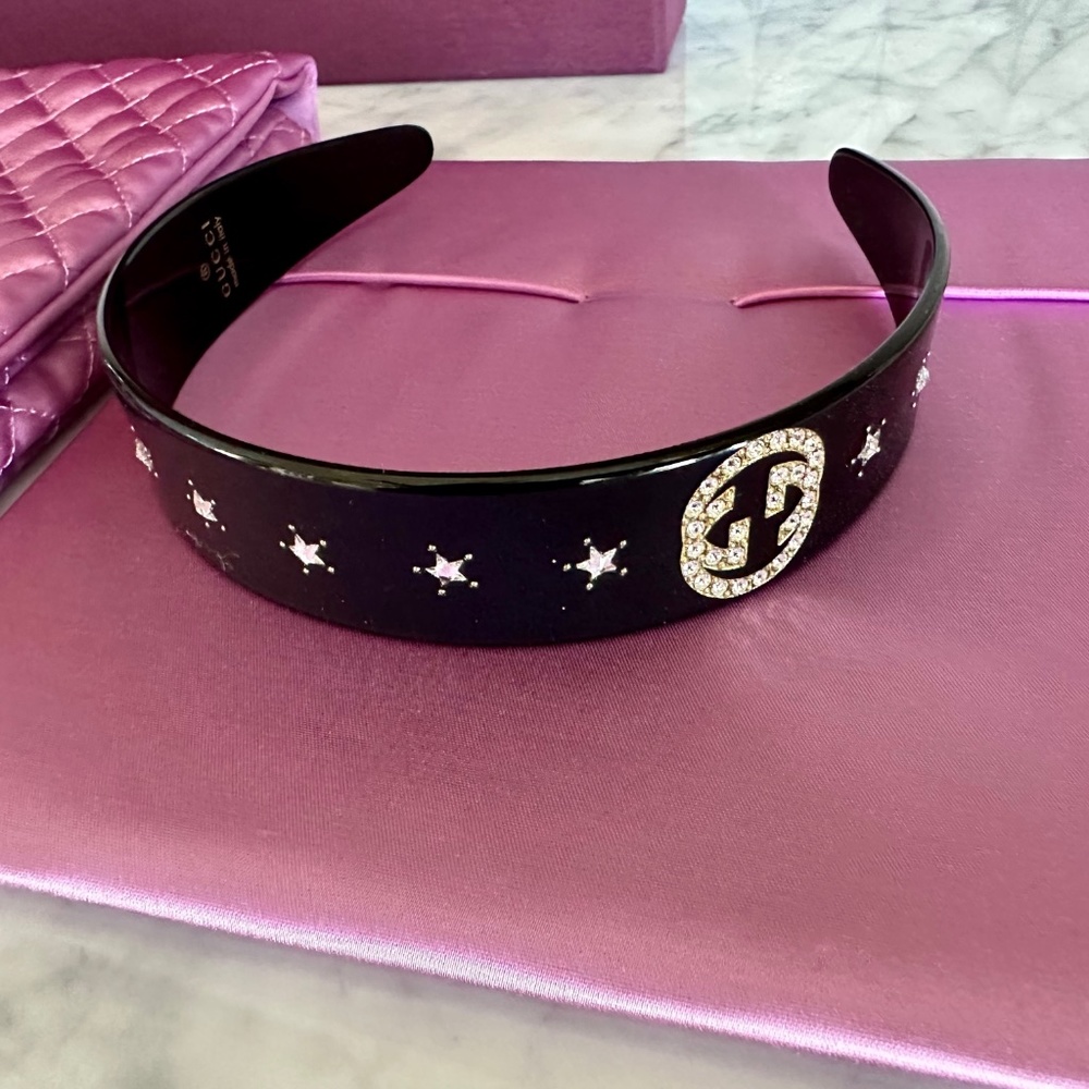Gucci GG Star Headband **NEW IN BOX**